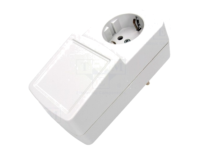 Behuizing: voor voedingseenheid; X: 64mm; Y: 129mm; Z: 57mm; ABS Behuizing: voor voedingseenheid; X: 64mm; Y: 129mm; Z: 57mm; ABS